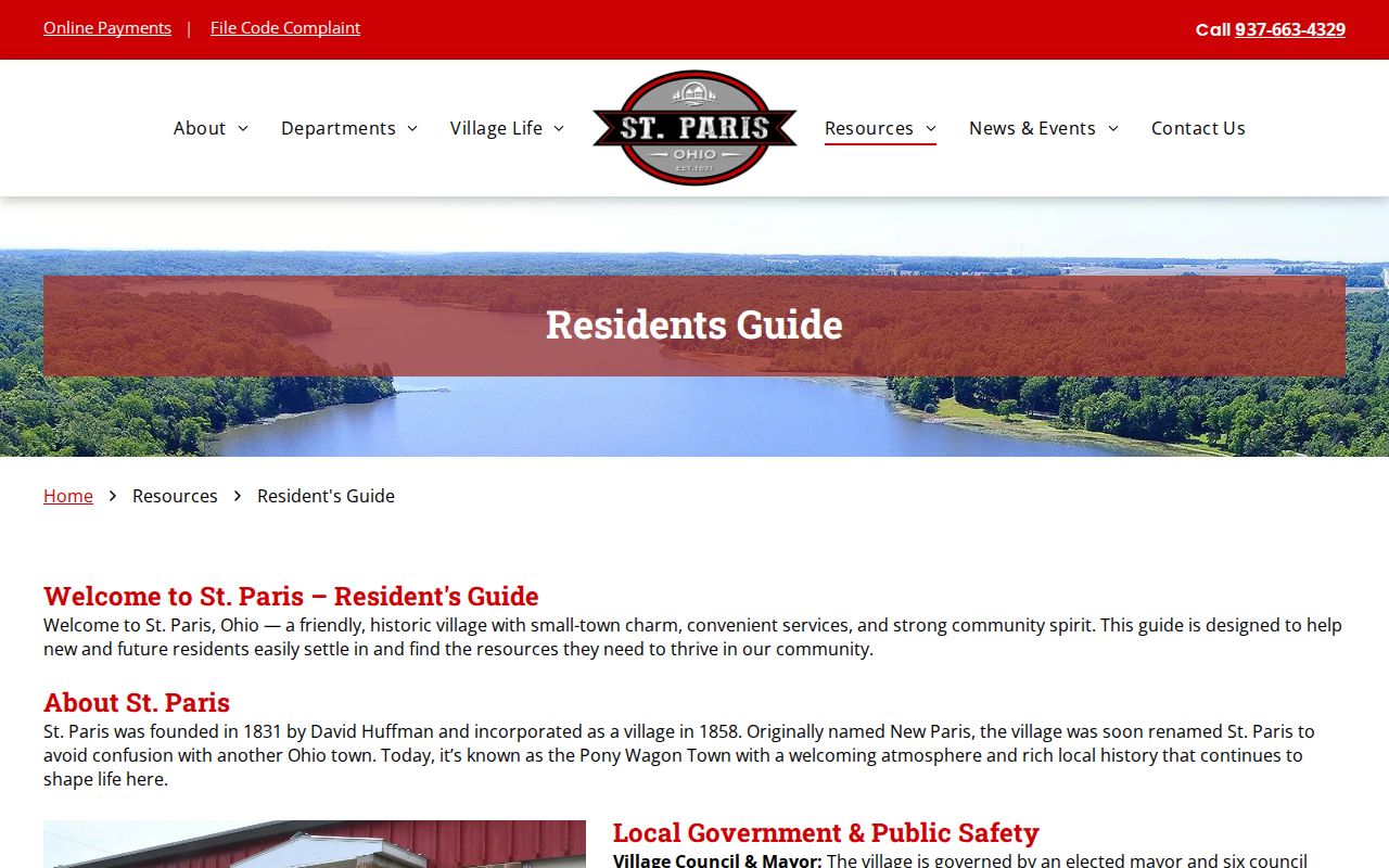 Champaign County St. Paris residents guide for local arrest record routing